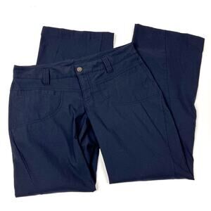 Athleta Navy Blue Dipper Hiking Pants Outdoor Nylon Spandex Womens 2